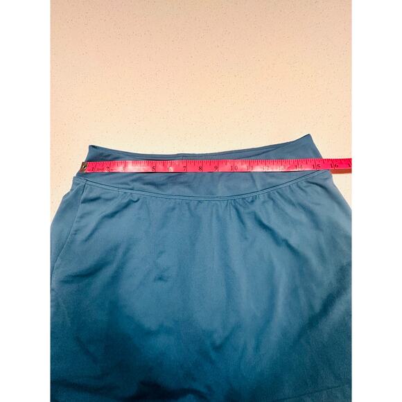 Title Nine Dream On Skort Skirt in Teal Women's Medium - Picture 5 of 5
